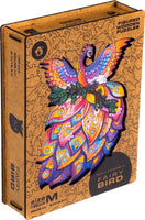 Switch Unidragon Wooden Puzzle Fairy Bird Royal Size - De Dondersteen 2 image
