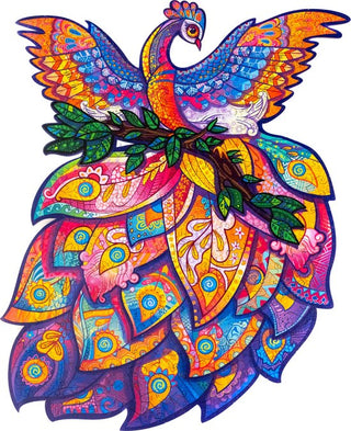 Unidragon Wooden Puzzle Fairy Bird Royal Size - De Dondersteen