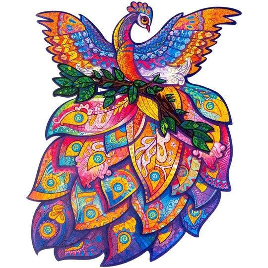 Unidragon Wooden Puzzle Fairy Bird S - De Dondersteen