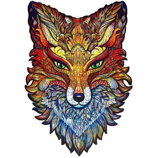 Unidragon Wooden Puzzle Fiery Fox M - De Dondersteen