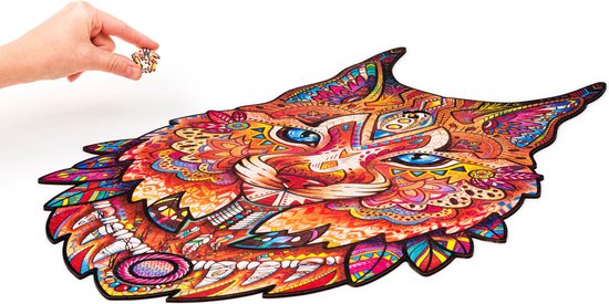 Unidragon Wooden Puzzle Gentle Lynx King Size
