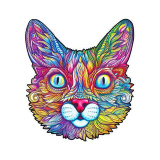 Unidragon Wooden Puzzle Impressive Cat M - De Dondersteen