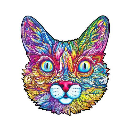 Unidragon Wooden Puzzle Impressive Cat Royal Size