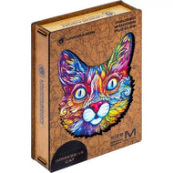 Unidragon Wooden Puzzle Impressive Cat S
