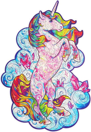 Unidragon Wooden Puzzle Inspiring Unicorn King Size - De Dondersteen