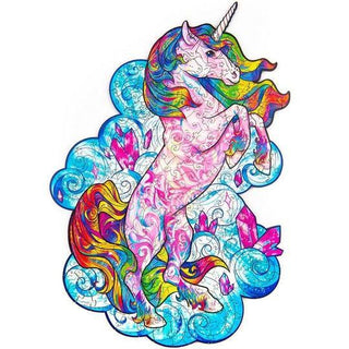 Unidragon Wooden Puzzle Inspiring Unicorn M - De Dondersteen