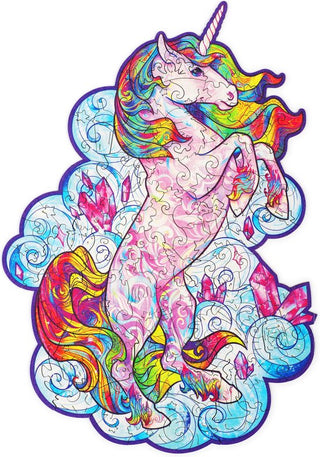 Unidragon Wooden Puzzle Inspiring Unicorn S - De Dondersteen