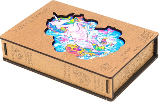 Unidragon Wooden Puzzle Inspiring Unicorn S