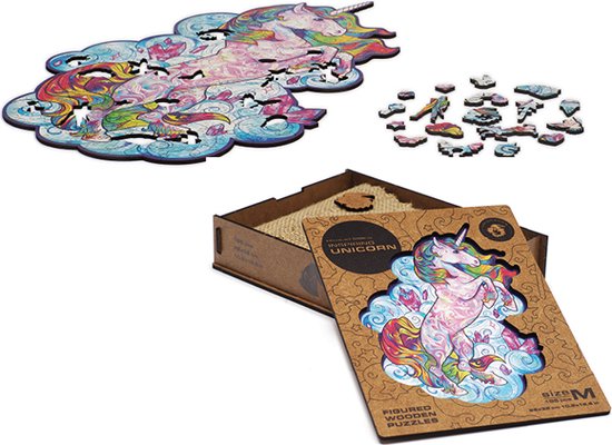 Unidragon Wooden Puzzle Inspiring Unicorn S