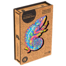 Switch Unidragon Wooden Puzzle Iridescent Chameleo Royal Size - De Dondersteen 2 image