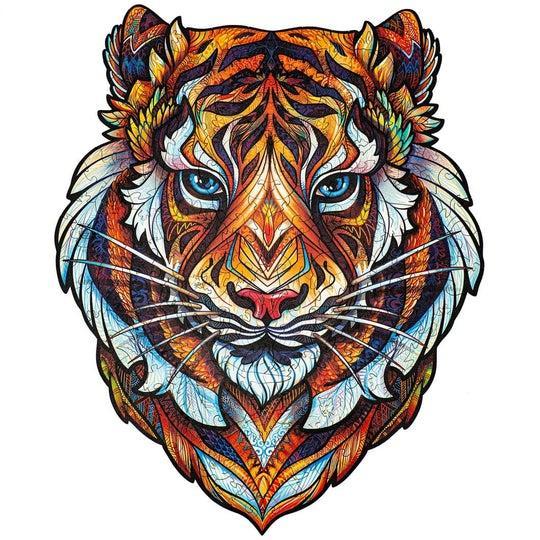 Unidragon Wooden Puzzle Lovely Tiger S - De Dondersteen