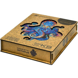 Unidragon Wooden Puzzle Magnetic Octopus King Size - De Dondersteen