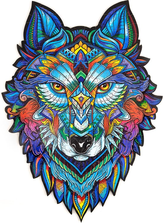 Unidragon Wooden Puzzle Majestic Wolf Royal Size