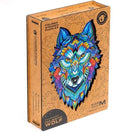 Switch Unidragon Wooden Puzzle Majestic Wolf S - De Dondersteen 3 image