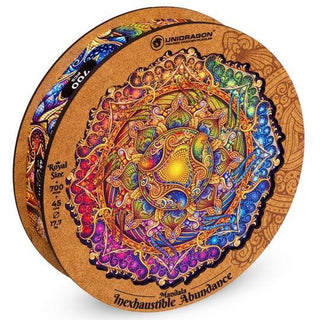 Unidragon Wooden Puzzle Mandala Inexhaustible Abundance King Size - De Dondersteen