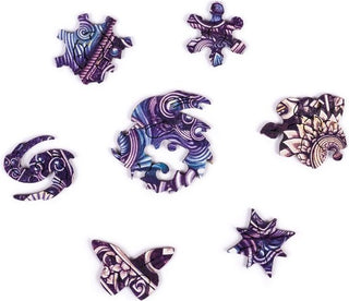 Unidragon Wooden Puzzle Mandala Overarching Opposites Royal Size - De Dondersteen