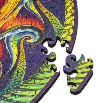Unidragon Wooden Puzzle Mandela Spiral Incarnation Royal Size - De Dondersteen