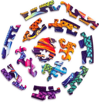 Unidragon Wooden Puzzle Mandela Spiral Incarnation Royal Size - De Dondersteen