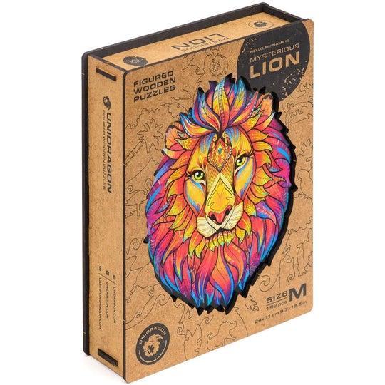 Unidragon Wooden Puzzle Mysterious Lion Royal Size