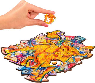 Unidragon Wooden Puzzle Prosperous Bull King Size - De Dondersteen
