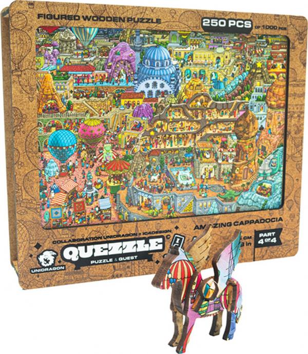 Unidragon Wooden Puzzle Quezzle Amazing Cappadocia Extension Pack Part 4