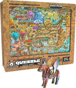 Unidragon Wooden Puzzle Quezzle Amazing Cappadocia Extension Pack Part 4 - De Dondersteen