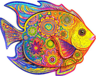 Unidragon Wooden Puzzle Shining Fish Royal Size - De Dondersteen