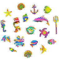 Unidragon Wooden Puzzle Shining Fish M (196)