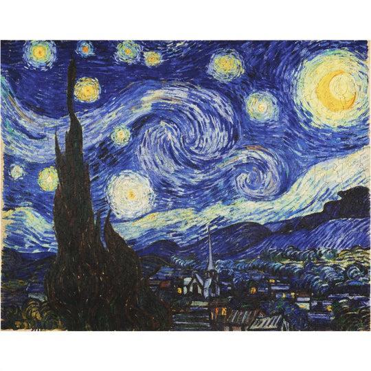 Unidragon Wooden Puzzle Sterrennacht van Van Gogh