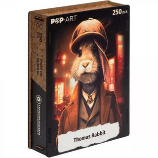 Unidragon Wooden Puzzle Thomas Rabbit - De Dondersteen