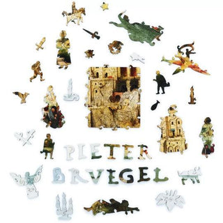 Unidragon Wooden Puzzle Toren van Babel - De Dondersteen