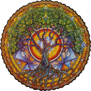 Unidragon Wooden Puzzle Tree of Life King Size - De Dondersteen