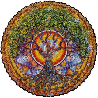 Unidragon Wooden Puzzle Tree of Life Royal Size - De Dondersteen
