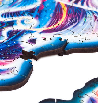 Unidragon Wooden Puzzle Wandering Jellyfish Royal Size - De Dondersteen