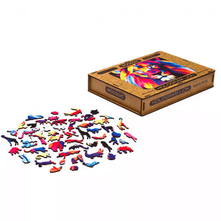 Woosiac Hologram Lion (1000) - De Dondersteen