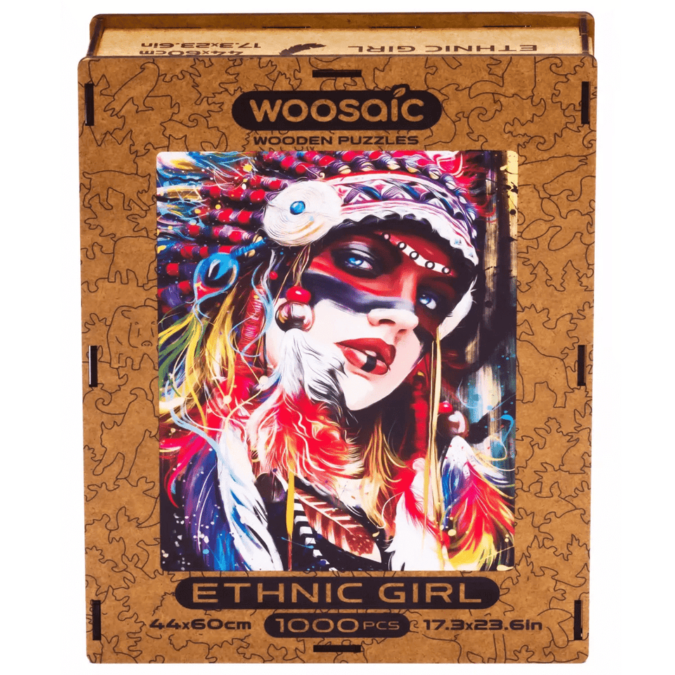 Woosiac Wooden Puzzles Ethnic Girl (250)
