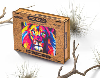 Woosiac Hologram Lion (500) - De Dondersteen