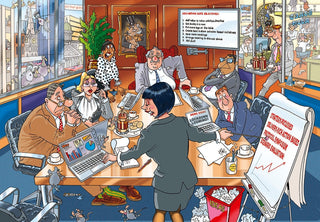 Wasgij Destiny 24 - Business as Usual! (1000) - De Dondersteen