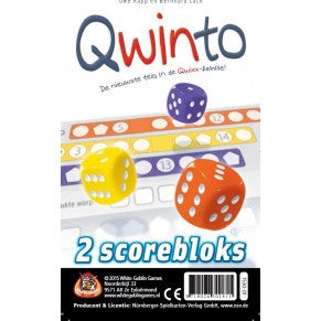 Qwinto 2 Scoreblokken - De Dondersteen