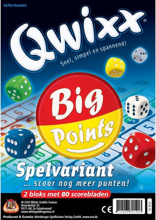 Qwixx Big Points - De Dondersteen
