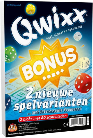 Qwixx Bonus - De Dondersteen