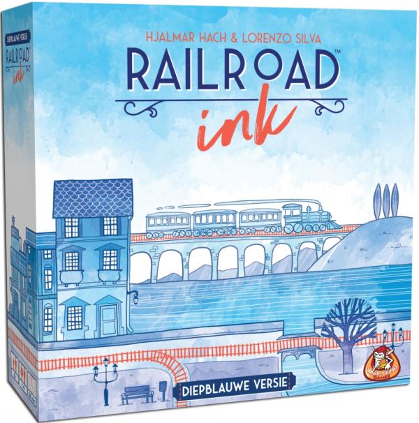 Railroad Ink (Diepblauwe versie) - De Dondersteen
