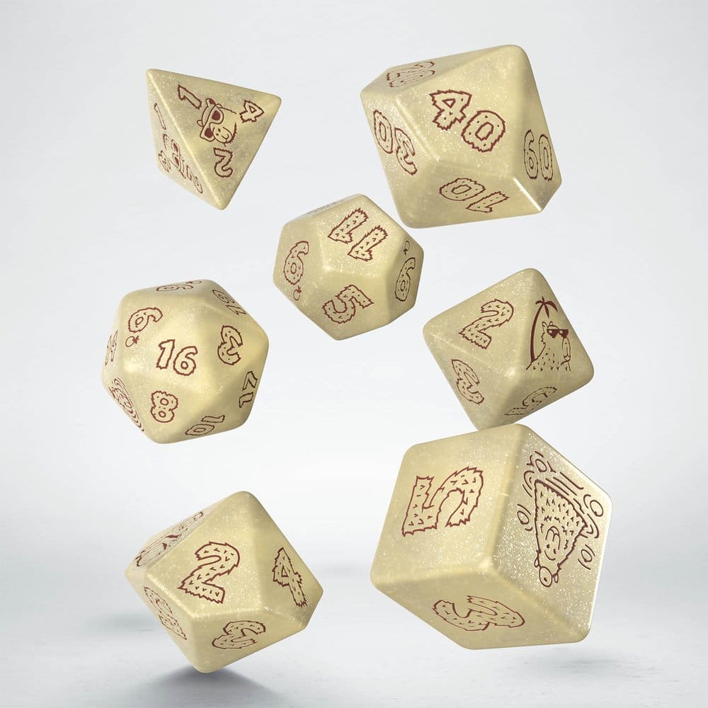 Capybara Dice Set Sleepie