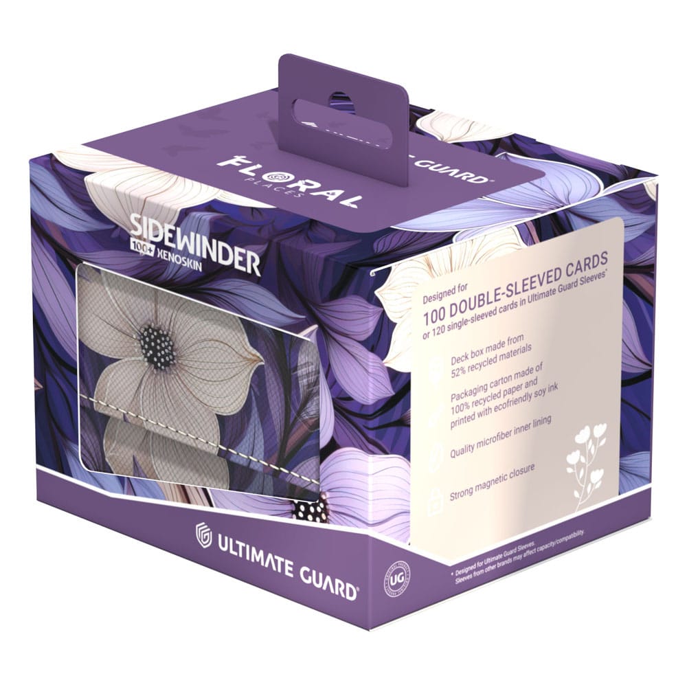 Ultimate Guard Sidewinder 100+ Xenoskin "Floral Places" - Moonlit Glen - De Dondersteen