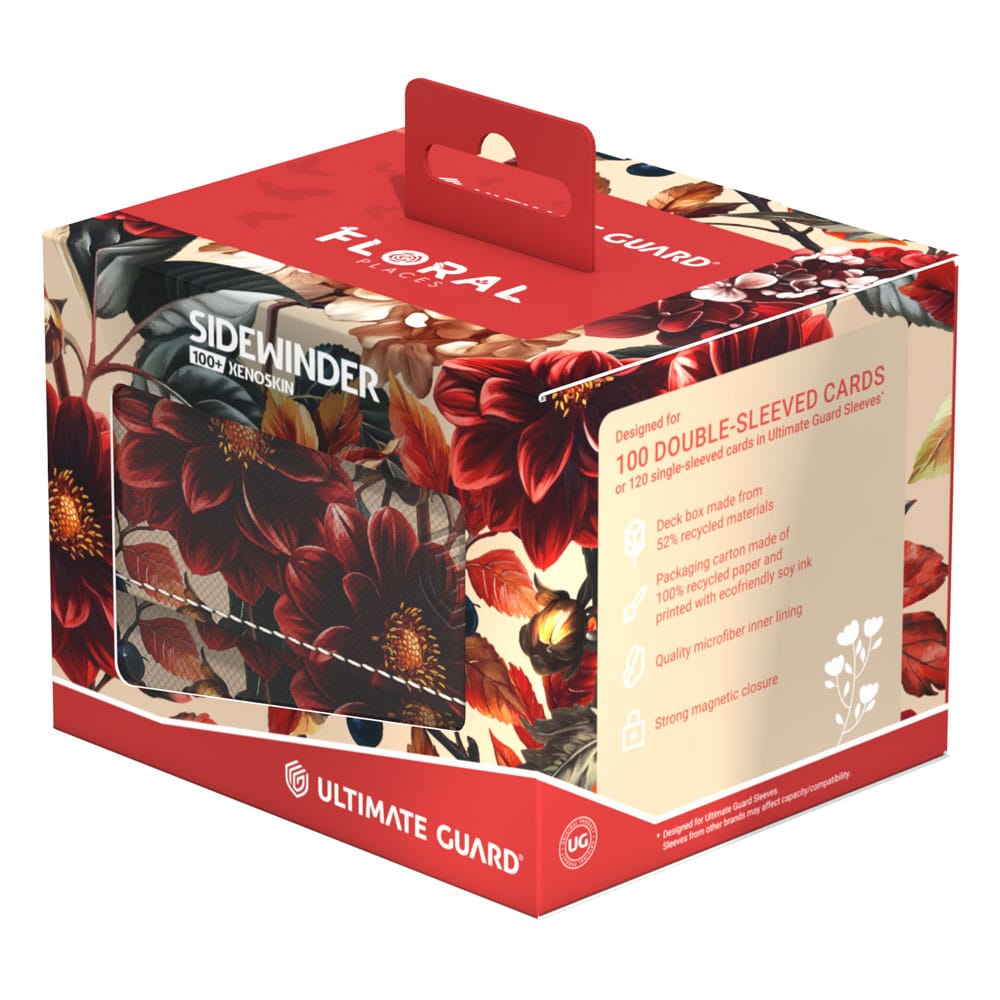 Ultimate Guard Sidewinder 100+ Xenoskin "Floral Places" - Autumn Heath - De Dondersteen