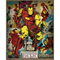 Poster_Marvel_Comics_Iron_Man_Retro